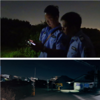 【高壓】打擊違法洗砂洗泥行為！廣東中山執法人員夜“探”砂石場